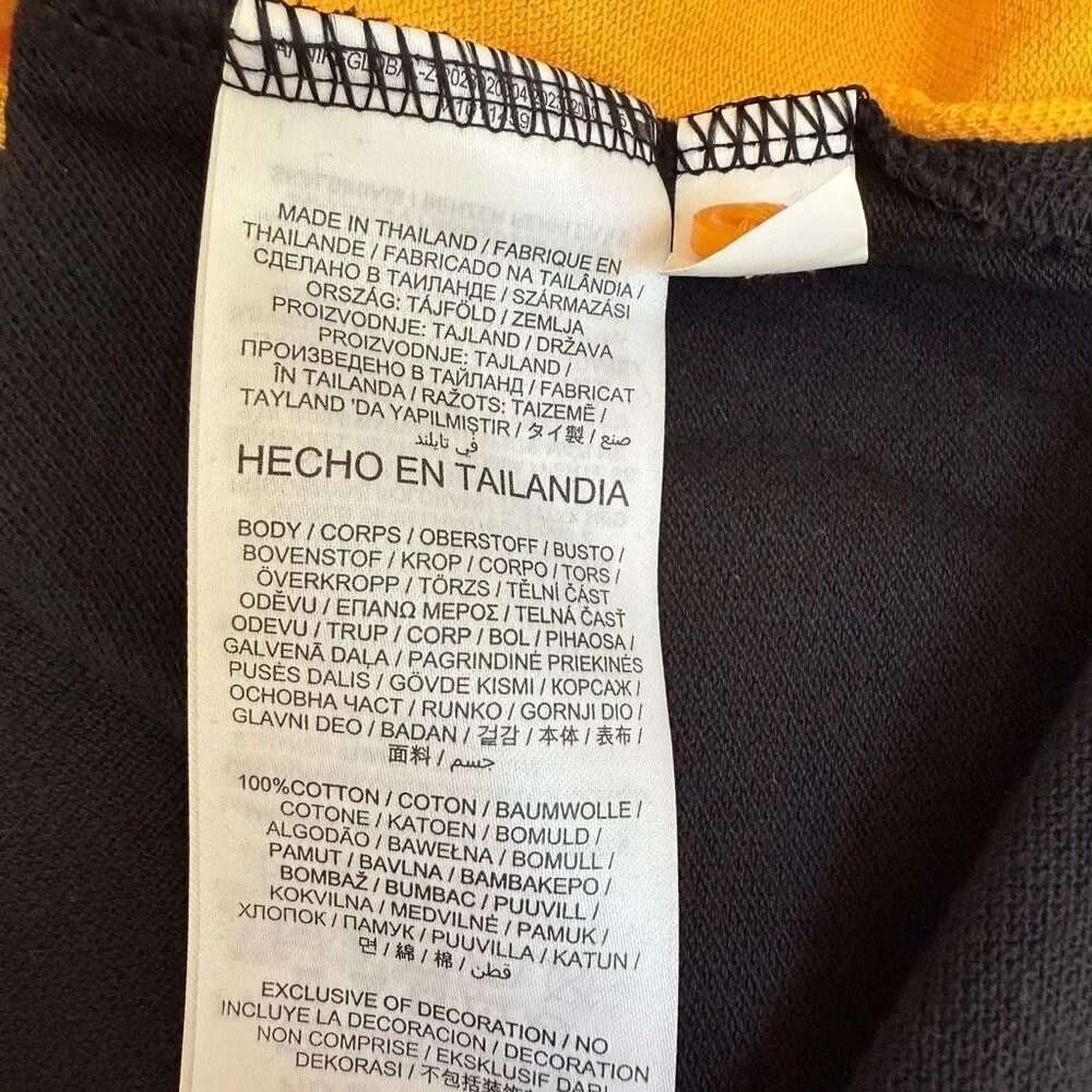 Nike NFL football Pittsburgh Steelers Men's Polo shirt 100% cotton size S NWT
